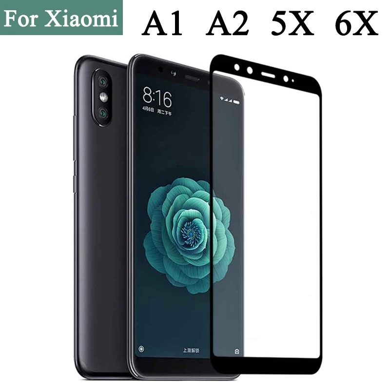 Защитная пленка для Xiaomi mi 6X 5X полное покрытие закаленное стекло xiomi A1 miA2 защита