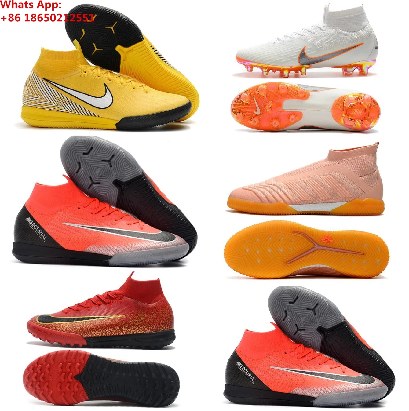 2018 new High Ankle original FoOTBaLls BoOTs FG AG Outdoor SoCCeRs Ace