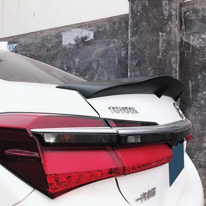 Спойлер для заднего крыла Toyota Corolla Задняя Крышка багажника из углеродного