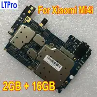 100% Tested Working Original Unlocked MainBoard For Xiaomi Mi4i Mi 4i M4i 16GB Motherboard With Full Chips Logic Circuts Board