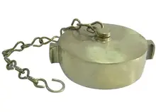 female 2-1/2″ fire hydrant cap brass Fire Hose Hydrant Cap and Chain brass Fire Hose Valve
