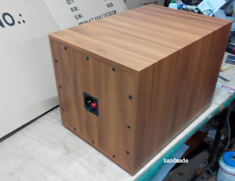 10 дюймов сабвуфер пустая коробка основа ASW полосовой 2 шаг структура HiFi DIY динамик пустые оболочки