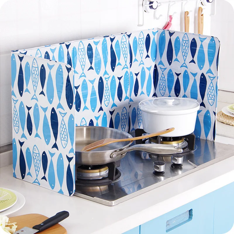 

cooking plate stove kitchen grease Oil splash baffle Anti Splatter Shield Guard anti-oil pannel blinders