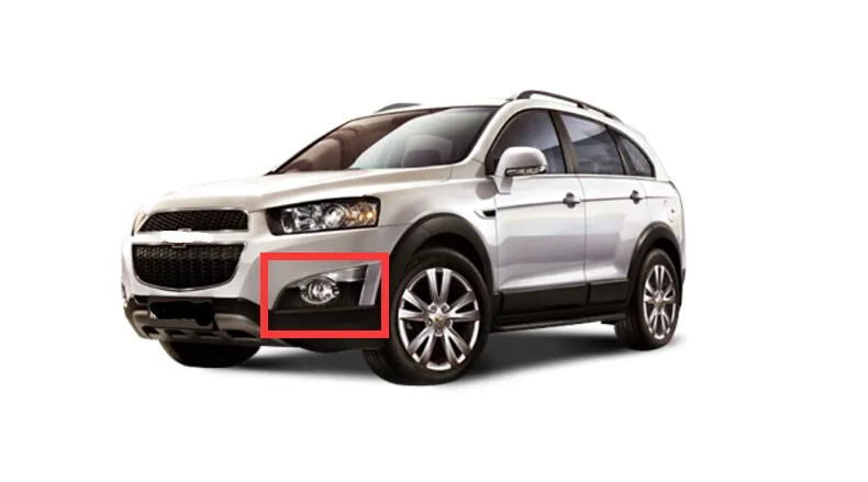 DRL для CHEVROLET CAPTIVA 2011- реле сигнала поворота автомобиля-Стайлинг 12 В светодиодный дневные ходовые огни с отверстием для противотуманной фары