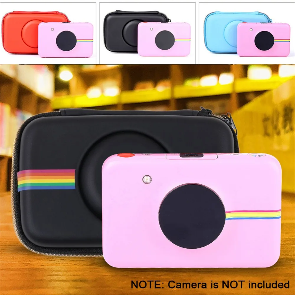 camera hard case New Colorful High Quality PU Leather Bag Camera Retro Protective Case Cover For Polaroid Snap Touch Model Cameras cute camera bags