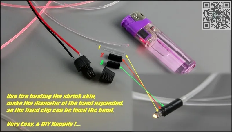 Atmosphere Light Fiber Band installation