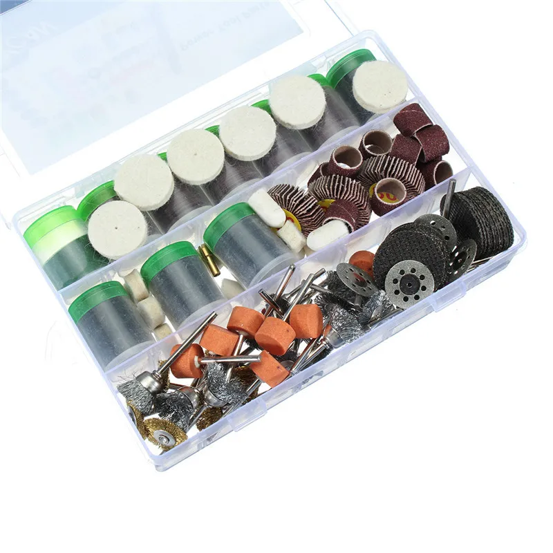 

372pcs Engraving Electric Rotary Tool Accessory Kit Grinder Head for Dremel Grinding Polishing Sanding Cutting Bit Multi-Tool
