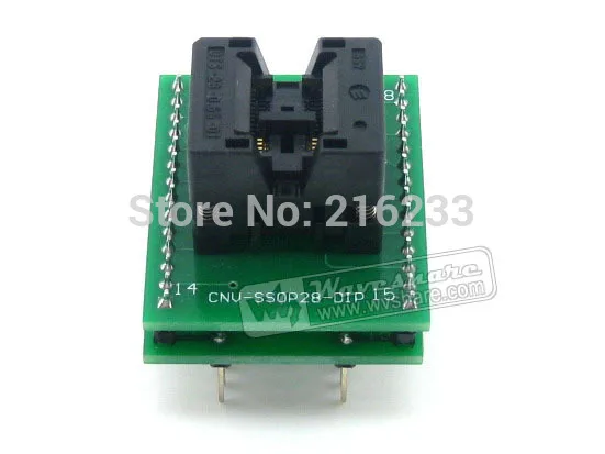 

module SSOP8 TO DIP8 (B) TSSOP8 Enplas OTS-8(28)-0.65-01 IC Test Socket Programming Adapter 0.65mm Pitch