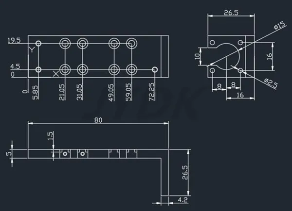 BT1040 SMT головка Nema8 полый вал шаговый для выбора места головы SMT DIY монтажный разъем 5 мм специальное сопло роторный шарнир