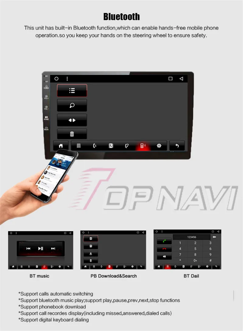 Авто gps навигация для флип регулировки Универсальный Android 8,1 ...