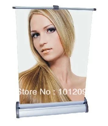

Free Shipping Retractable Table Top Banner Stand