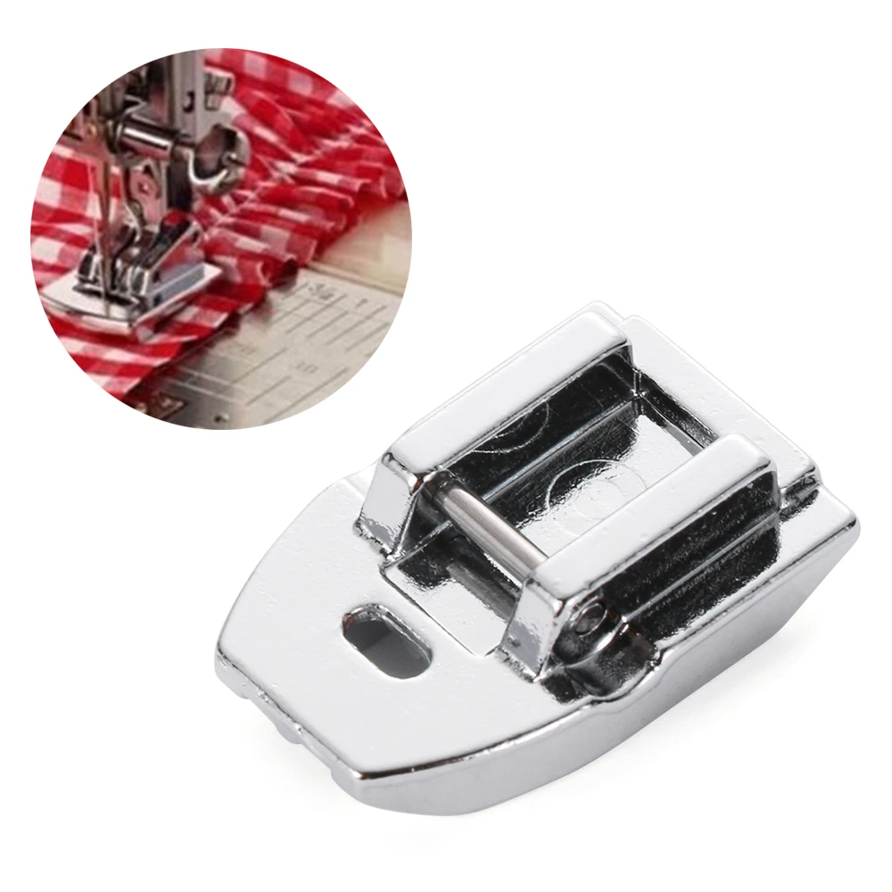 

Sew Machine Accessories Low Shank Roller Presser Foot Domestic Sewing Machine Parts Press Foot Presser Leather Roller Foot