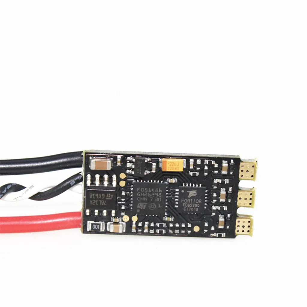 OMESHIN HAKRC 32 бит 35A 2-5S ESC встроенный светодиодный Поддержка Dshop 1200 Multishot для FPV дрона поддержка 500 Гц ШИМ