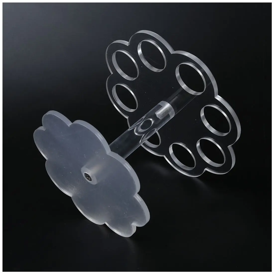 

Detachable 8 Holes Acrylic Ice Cream Cone Holder Stand