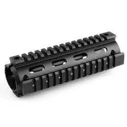 Охотничий Тактический Страйкбол AR-15 M4 Handguard карабин рис Quad Rail 2 шт. Drop-In с креплением для крепления винтовка аксессуары 6,7 дюймов