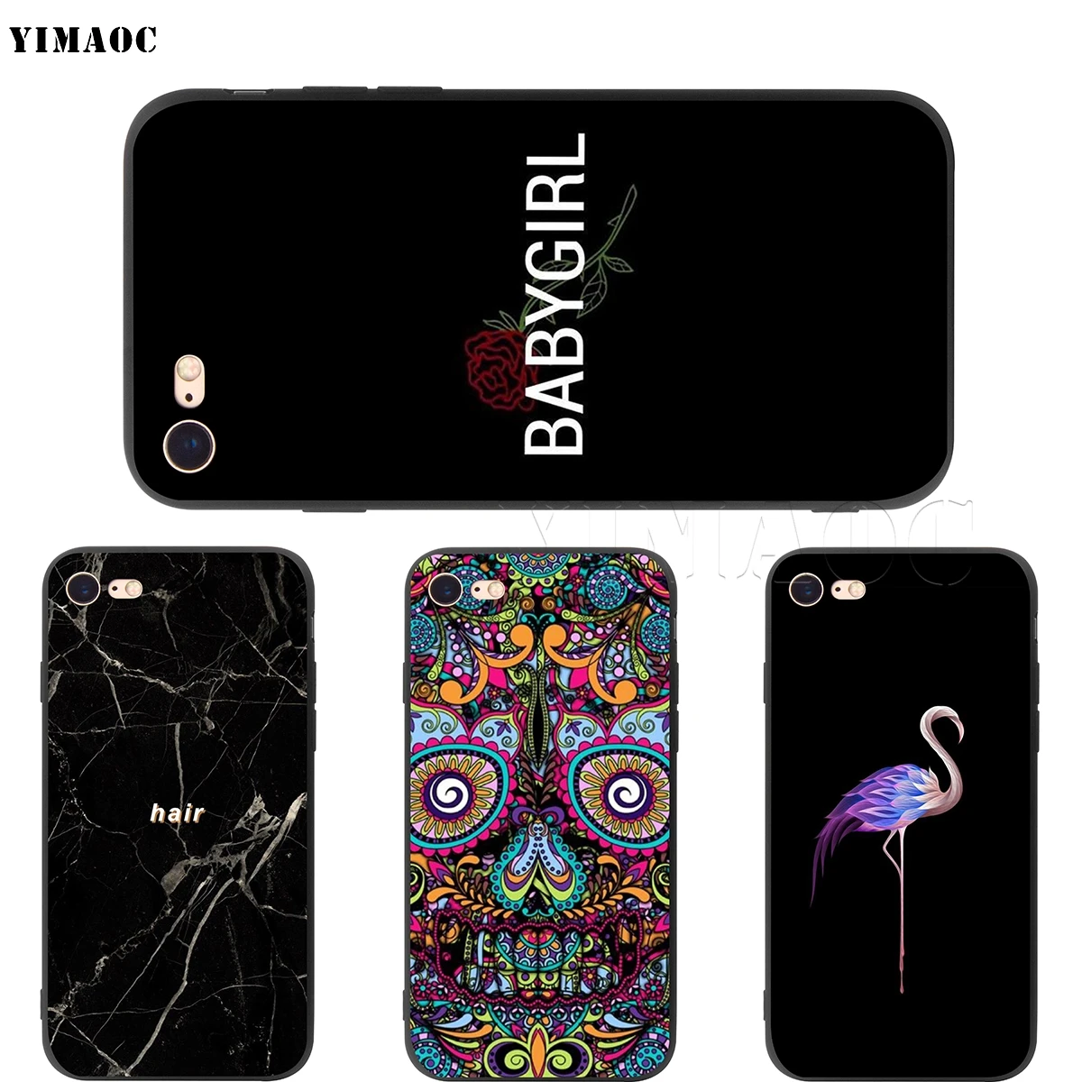 YIMAOC Скриптонит Мягкий силиконовый чехол для iPhone 5 5S SE 6 6s 7 8 Plus X|Бамперы| |