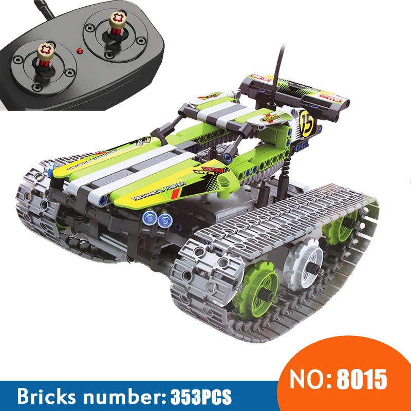 Новый 8015 353 шт техника RC трек пульт дистанционного управления гонщик
