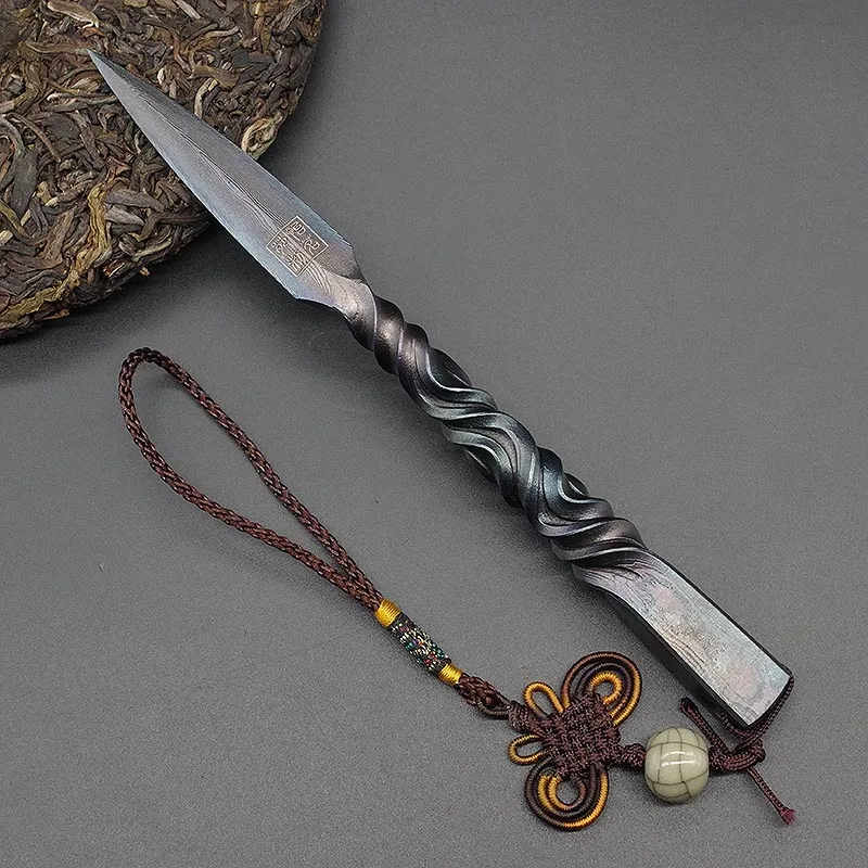 Buy Vintage Tea Knife Longquan Handmade Steel Teaware