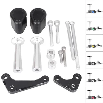 

CNC Motorcycle Frame Slider Crash Pad Protector Guard For Kawasaki ZZR1400 ZZR 1400 2006 2007 2008 2009 2010 2011 2012 Aluminum