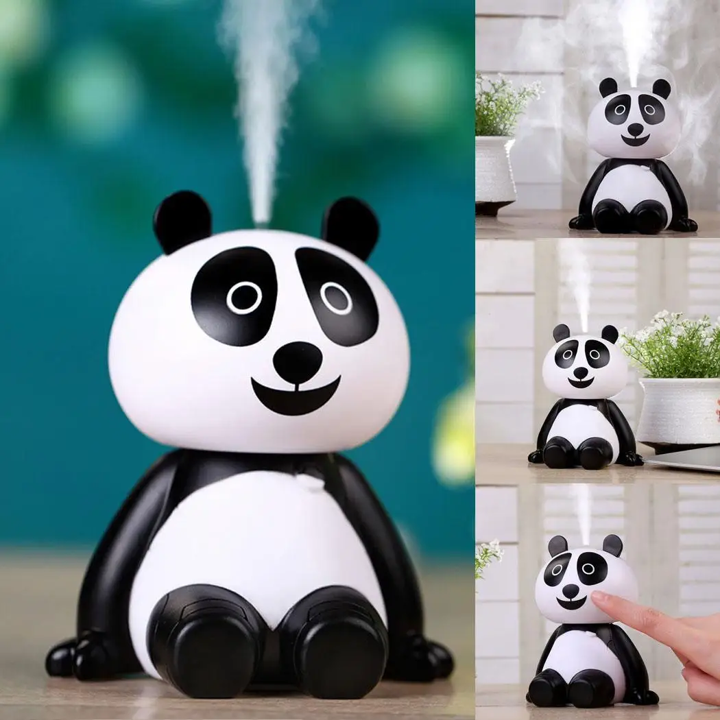 

USB Mini Air Humidifier Animal Shape Mist 2W Home Aromatic Diffuser 200ml Unisex 5V