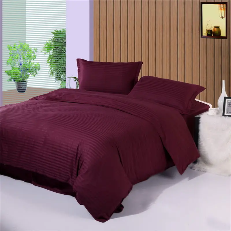Buy 1pcs100% cotton satin duvet cover double needle craft with zipper a variety of specifications can be customized