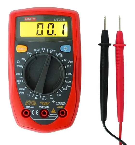 Free Shipping UNIT UT33B Professional Portable Electric Digital