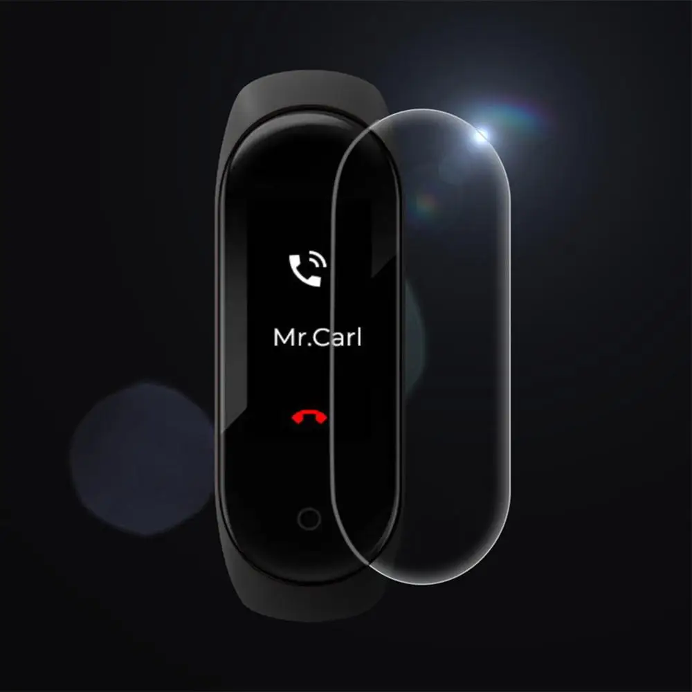 Ультратонкая прозрачная защитная пленка на весь экран HD 3 шт. для xiaomi mi band 4 mi band 4 Smart Watch прозрачная защитная пленка для экрана