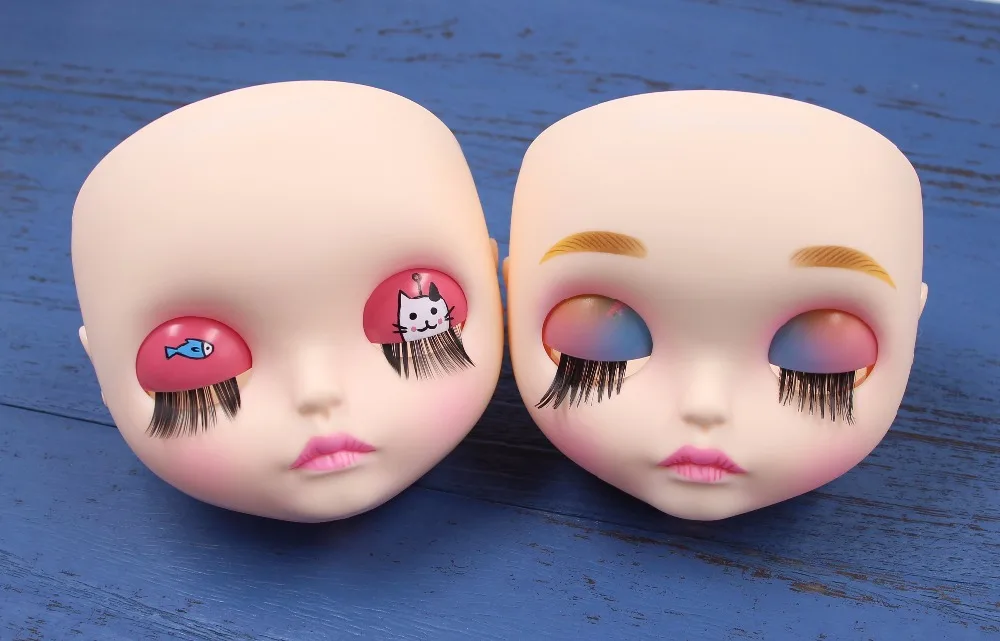 Neo Blythe Doll Faceplate with Backplate & Screws 10