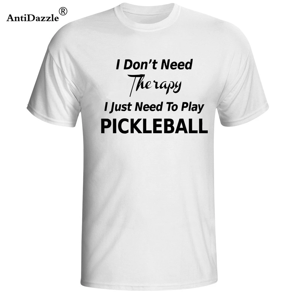 Онлайн оптом мне не нужна терапия я просто нужно идти Pickleball Для мужчин футболки