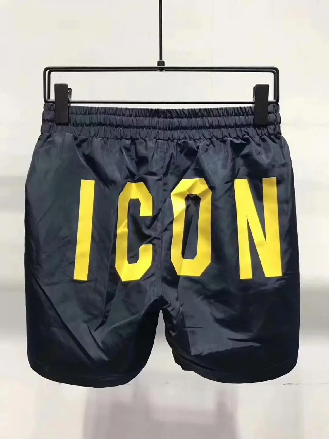 

NEW Board Shorts Men Breathable Sport Solid Color Elastic Waist DSQ Beach Shorts K114