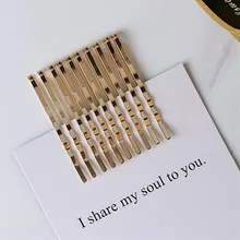 10 шт./компл. заколки для волос заколки золотые металлические завитые вьющиеся заколки для волос инструмент для укладки волос