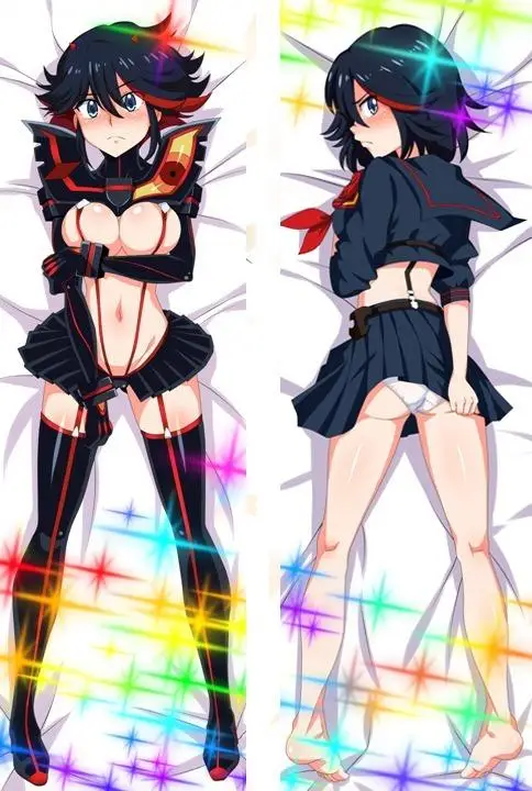 Милый японский BL аниме Kill La Kill Matoi Ryuuko Kawaii Throw Otaku Dakimakura подарки постельные принадлежности длинная подушка для объятий чехол 150x50 см