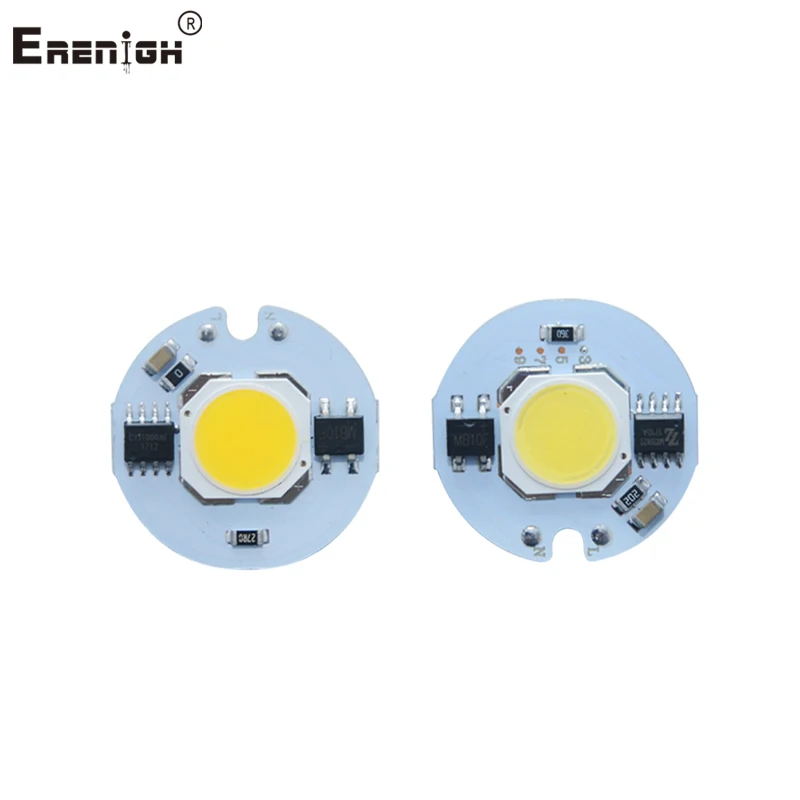 

10PCS COB LED Chip Smart IC Input 220V 110V 9W 7W 5W 3W LED Light Beads DIY LEDs for Light Bulb Spotlight Floodlight