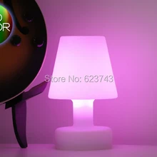 SLONGLIGHT светодиодные настольные лампы Перезаряжаемые, пульт дистанционного управления аккумуляторный светодиодный настольная лампа Водонепроницаемый, ударопрочный свет стол