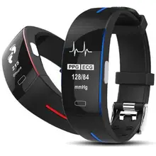 Смарт-браслет P3 смарт-браслет ЭКГ кровяное давление, умные часы для мужчин фитнес-трекер для измерения сердечного ритма умный Браслет reloj pk Xiomi
