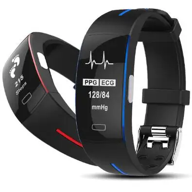 

Smart band P3 Smart Wristband ECG Blood Pressure Smart Watch Men Heart Rate Fitness Tracker Smart Bracelet reloj pk Xiomi