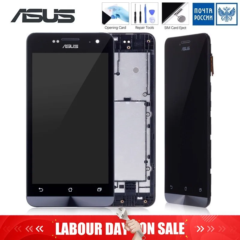 

5.0" Original Display For ASUS Zenfone 5 LCD Touch Screen with Frame For ASUS Zenfone 5 Display T00J A500KL A500CG A501CG