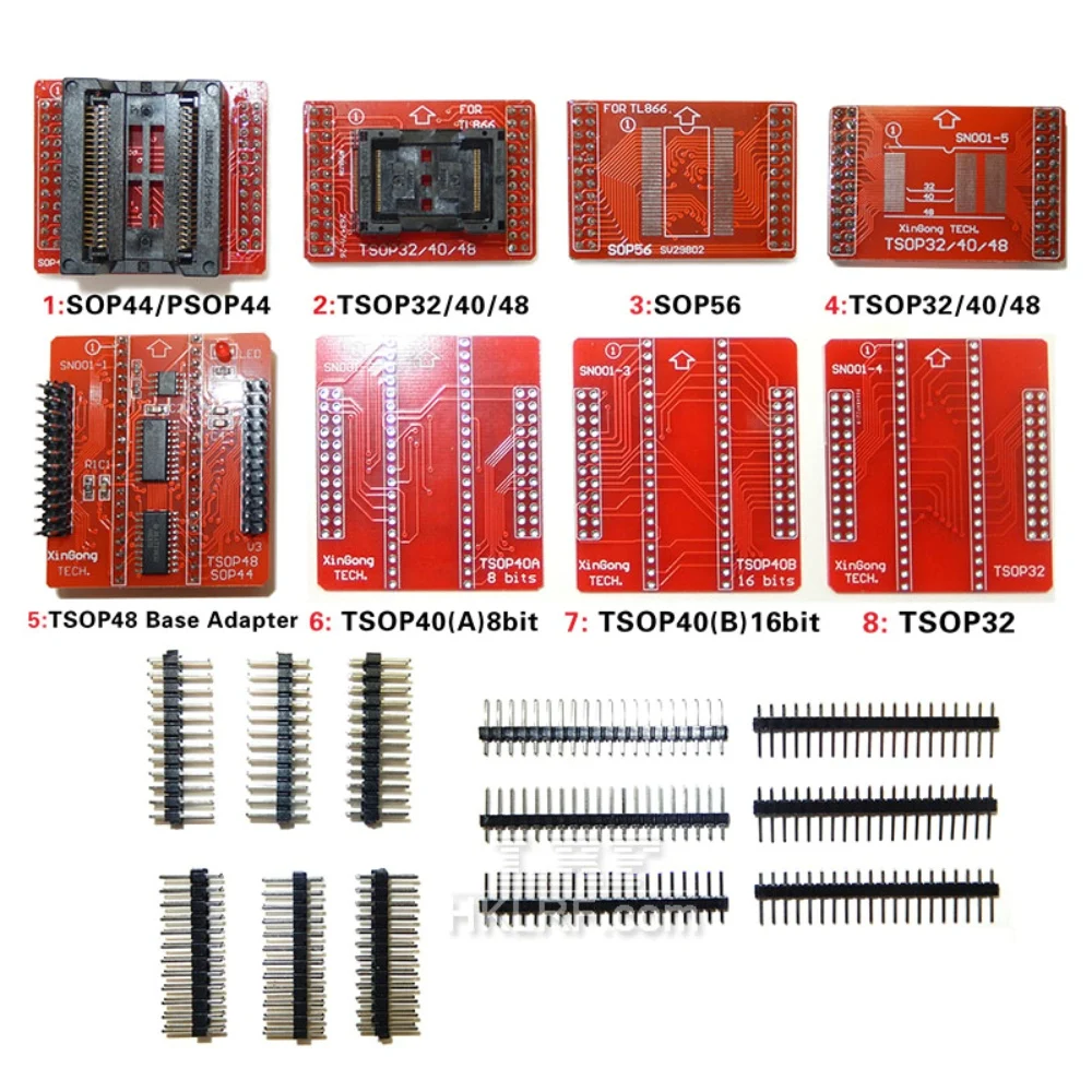 8 шт. USB программатор TSOP32 TSOP40 TSOP48 SOP32 SOP44 SOP56|Калькуляторы| |