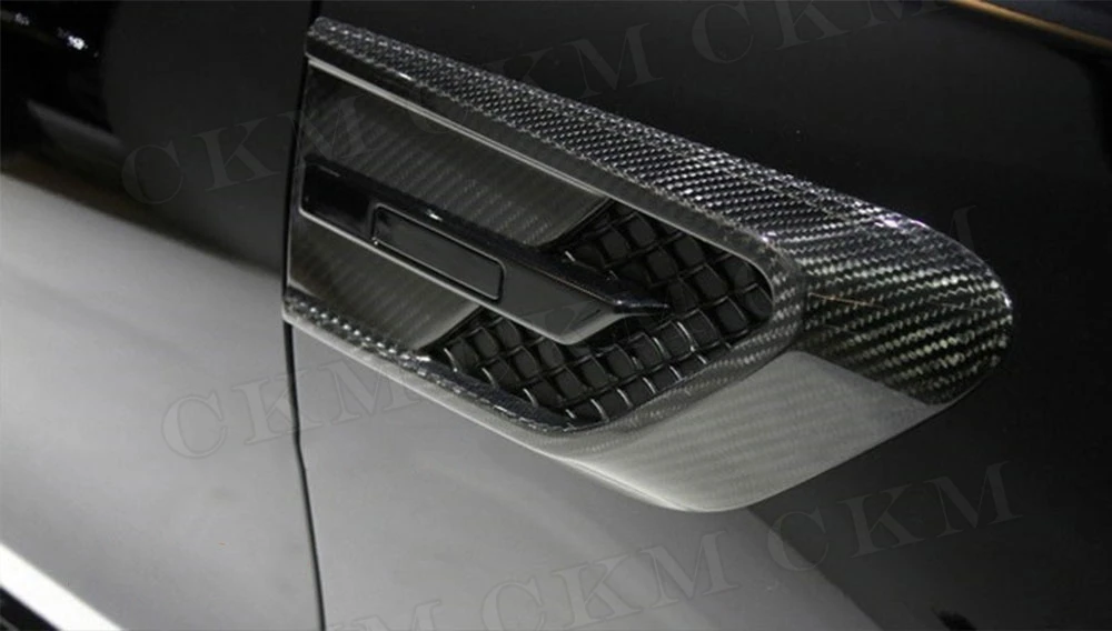 C Class углеродного волокна передний бампер опора для бокового Fender Накладка для Mercedes W205 C200 C300 не подходит для бампер AMG 15-18 автомобильный Стайлинг