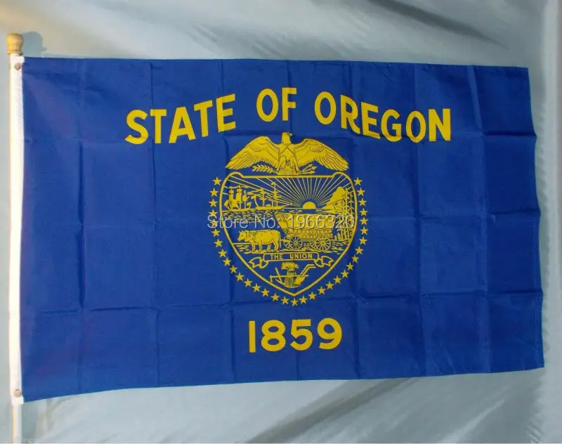 STATE OF OREGON 3X5 FLAG
