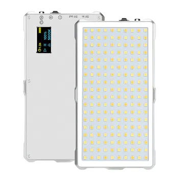 

Phone Video Light Photography Lighting 180 LED Fill Selfie CRI Light 3300K-5600K for Youtube Camera Studio Light