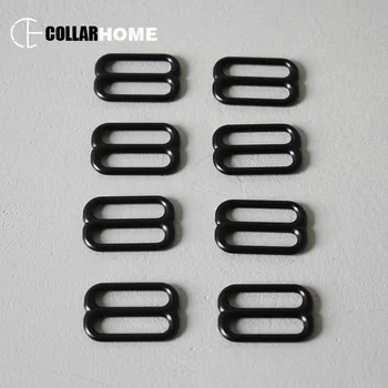 

100pcs Metal belt buckles D 8 ring sliders for belt buckle 25mm 1 inch straps Tri-Glide adjustable buckle collar bag accessories