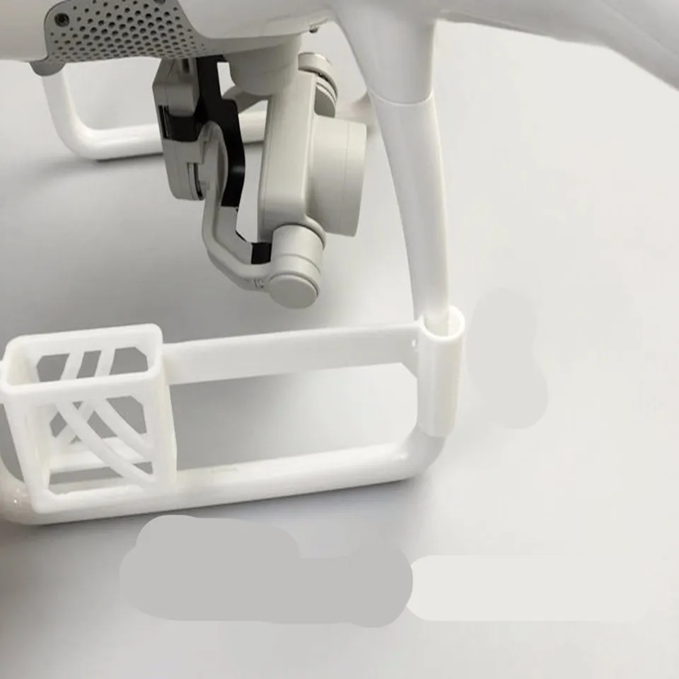 DJI Phantom 4 Parts 3D Printed Mounting Bracket Protector Mount Bracket Holder Frame For TK 102 RF V16 GPS Tracker