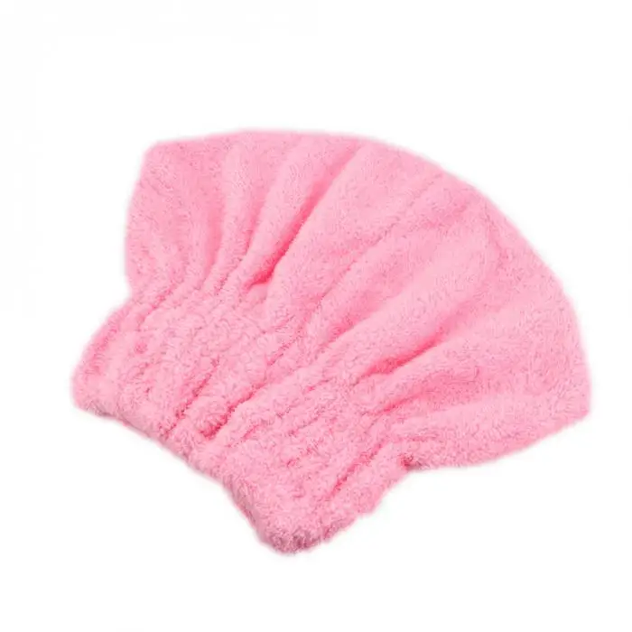 Microfibre Quick Hair Drying Bath Spa Bowknot Wrap Towel Hat Cap For Bath Bathroom Accessories 669