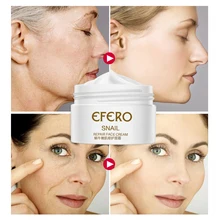 efero Snail Essence Repair Face Cream Moisturizing Whitening Anti Wrinkle Acne Treatment Firming Lift Snail Cream for Face Care 1set skin whitening snail cream face care ageless reduce scars acne moisturizing anti wrinkle face lift firming cream skin care