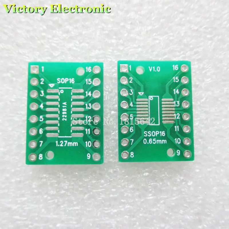 20 шт./лот TSSOP16 SSOP16 SSOP16 SO16 SOIC16 отложным воротником DIP16 1,27 мм/0,65 мм IC адаптер гнездо/переходная пластина/PCB