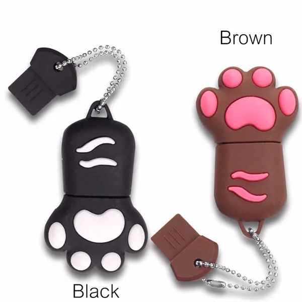 4GB 8GB 16GB 32GB 64GB USB Flash font b Drive b font Pet Dog Claw Paw