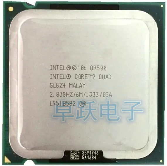 Процессор Intel Core2 QUAD Q9500 cpu/2,83G/LGA775/6 MB cache/Quad-CORE/FSB1333/45nm/scratted