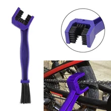 25*6*3.2cm Tactical ABS Cleaning Brush Bike Bicycle Gear Chain Cleaning Brushes Compact Bristle Motorcycle Cycling Cleaner Tool