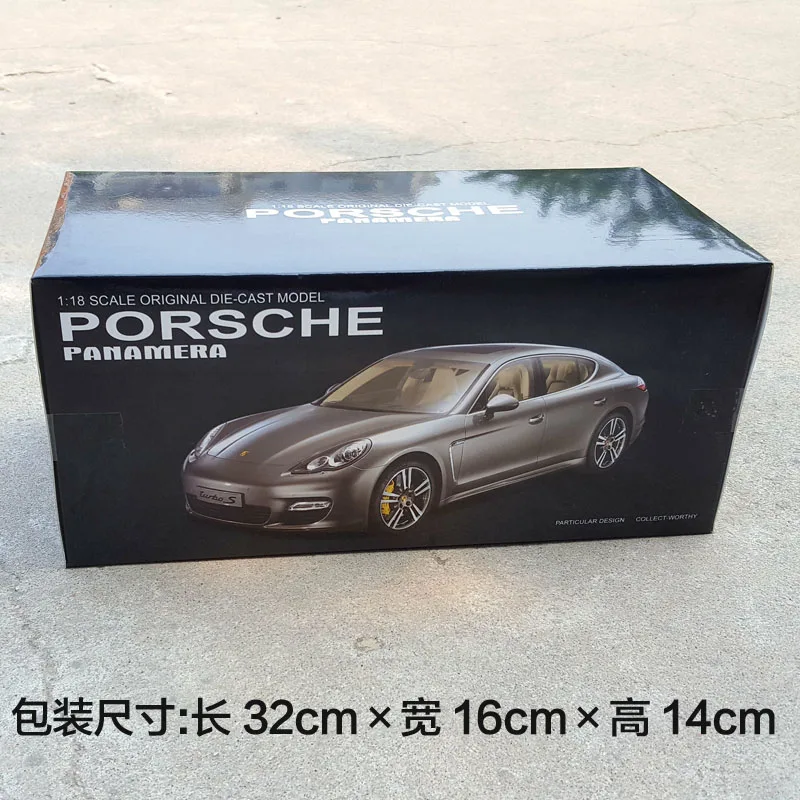 1:18 моделирование сплава спортивный автомобиль модель для Panamera с рулевым колесом